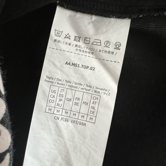 🖤 MaxMara Printed Scuba Tank Top – Black & Beige - Picture 12 of 13